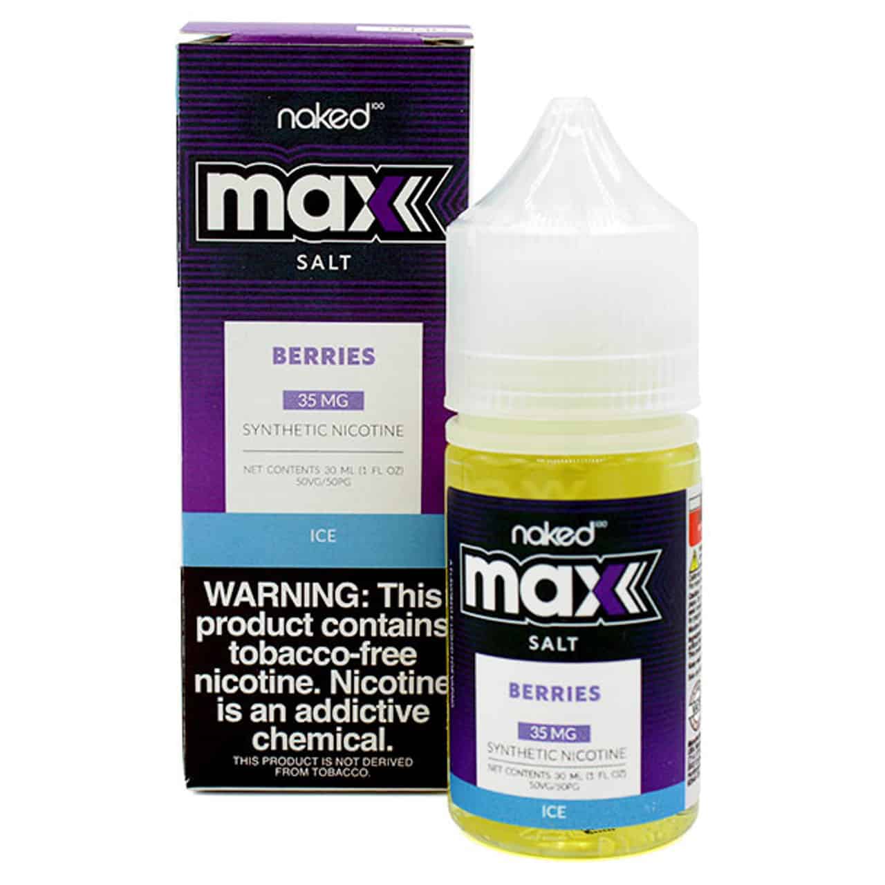 Naked Max Ice Berries Eliquid Ml