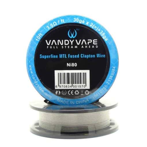 Superfine MTL Specialty Wire Spool Ni80- 10 Feet-Vandy Vape