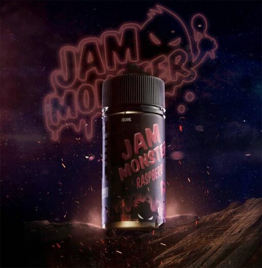 Jam Monster Raspberry eLiquid | Obsession Vape Store Egypt