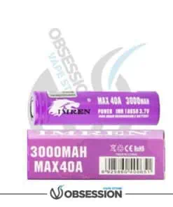 IMREN-PURPLE-18650-3000mah-40a-BATTERY