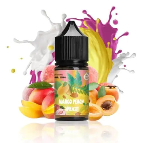 ESSENTIAL MANGO PEACH APRICOT SALT NIC. E-LIQUID BY ASMODUS | اسنشيال ليكويد