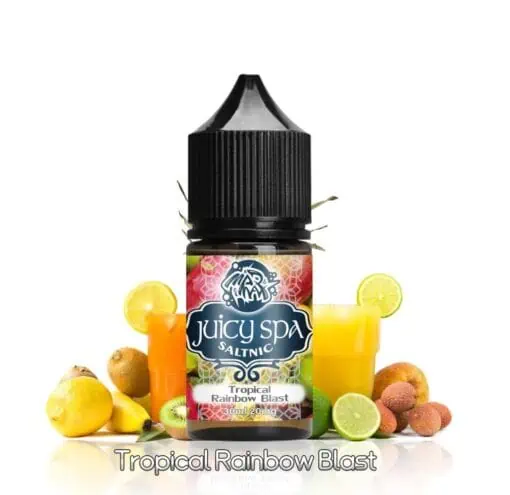 JUICY SPA TROPICAL RAINBOW BLAST SALT BY ASMODUS | ليكويد جوسي سبا