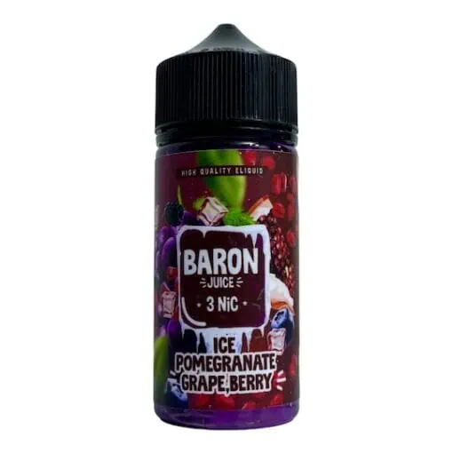 BARON ICE POMEGRANATE GRAPE BERRY 100ML