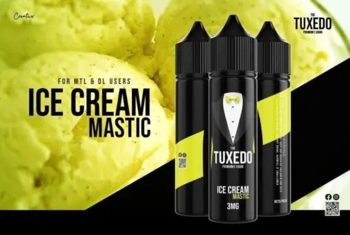 THE TUXEDO Ice Cream Mastic e-liquid | تكوسيدو ليكويد