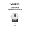 VooPoo Argus Empty Cartridge | بودات فوبو ارجوس فارغة