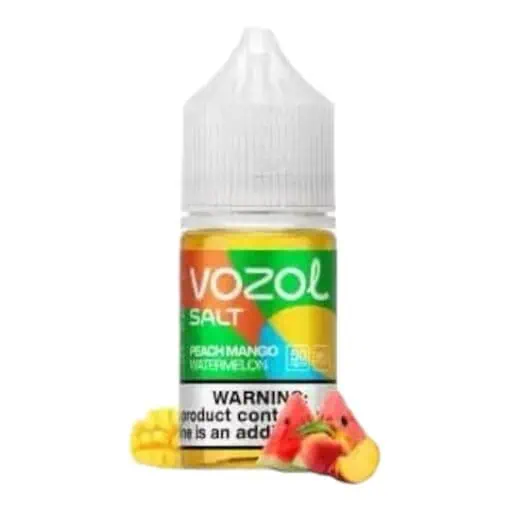 VOZOL PEACH MANGO WATERMELON SALT 30ML